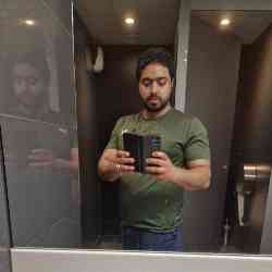 Single Arab man in London, UK, United Kingdom