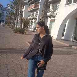 Single Arab woman in Doha International Airport, Qatar, Qatar