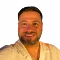 Single Arab man in New York, New York, United States