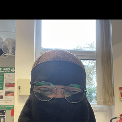 Single Muslim woman in Coldharbour Lane, England, United Kingdom