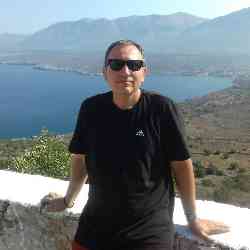 Single Greek man in Pireas, Greece