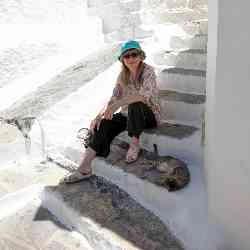 Single Greek woman in Athens, Attica, Greece