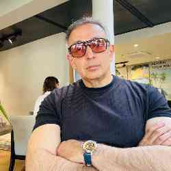 Single Iranian man in London, UK, United Kingdom