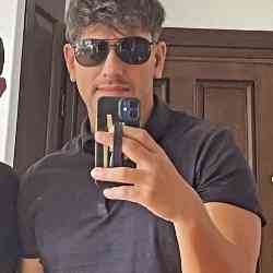 Single Iranian man in London, UK, United Kingdom