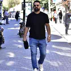 Single Iranian man in Epsom, England, United Kingdom