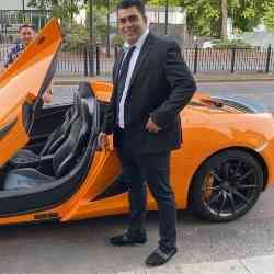 Single Iranian man in London, UK, United Kingdom