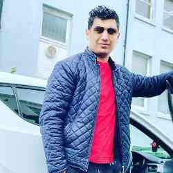 Single Iranian man in London, UK, United Kingdom