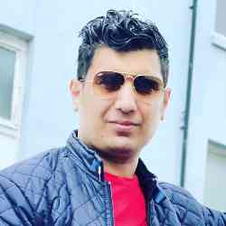 Single Iranian man in London, UK, United Kingdom