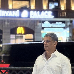 Single Iranian man in London, UK, United Kingdom