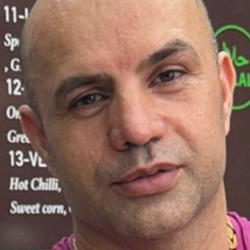 Single Iranian man in London, UK, United Kingdom