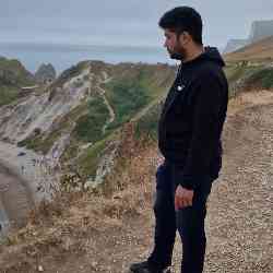 Single Iranian man in London, UK, United Kingdom