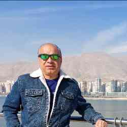 Single Iranian man in London, UK, United Kingdom