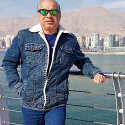 Single Iranian man in London, UK, United Kingdom