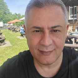 Single Iranian man in London, UK, United Kingdom