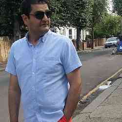 Single Iranian man in London, England, United Kingdom