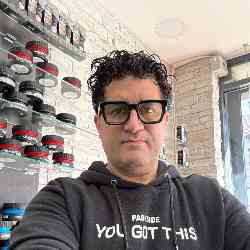 Single Iranian man in London, UK, United Kingdom