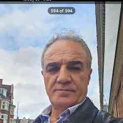 Single Iranian man in London, UK, United Kingdom
