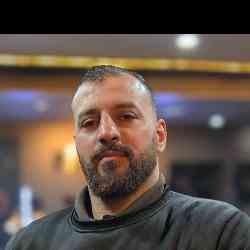 Single Iranian man in London, UK, United Kingdom