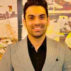 Single Iranian man in London, UK, United Kingdom