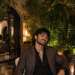Single Iranian man in London, UK, United Kingdom