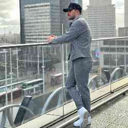 Single Iranian man in London, UK, United Kingdom