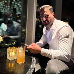 Single Iranian man in London, England, United Kingdom