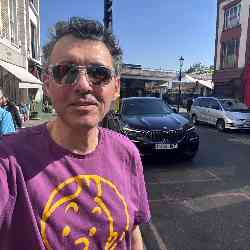Single Iranian man in London, UK, United Kingdom