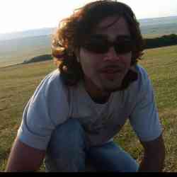 Single Iranian man in London, UK, United Kingdom