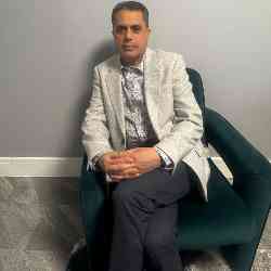 Single Iranian man in London, UK, United Kingdom