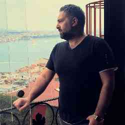 Single Iranian man in London, UK, United Kingdom