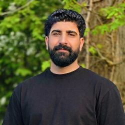 Single Iranian man in London, UK, United Kingdom