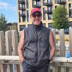 Single Iranian man in London, UK, United Kingdom