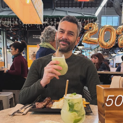 Single Iranian man in London, UK, United Kingdom