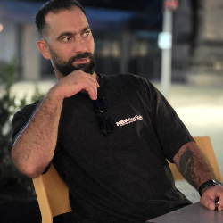 Single Iranian man in London, UK, United Kingdom