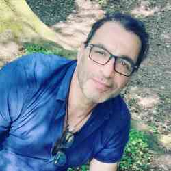 Single Iranian man in London, UK, United Kingdom