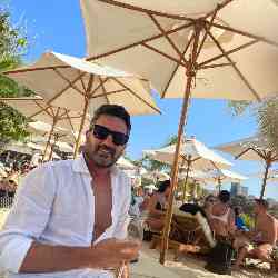 Single Iranian man in London, UK, United Kingdom