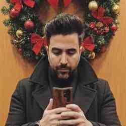 Single Iranian man in London, England, United Kingdom