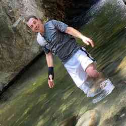 Single Greek man in London, England, United Kingdom