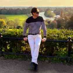 Single Greek man in London, UK, United Kingdom