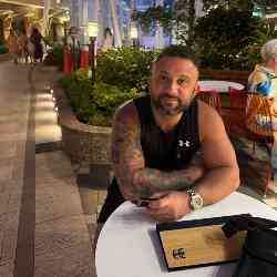 Single Greek man in London, UK, United Kingdom