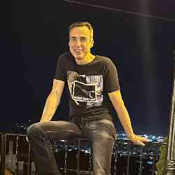 Single Greek man in Pireas, Attica, Greece