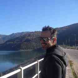 Single Greek man in Pireas, Attica, Greece