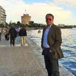 Single Greek man in Thessaloniki, Central Macedonia, Greece