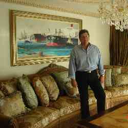 Single Greek man in Pireas, Attica, Greece