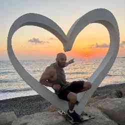 Single Greek man in London, England, United Kingdom