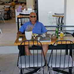 Single Greek man in London, England, United Kingdom