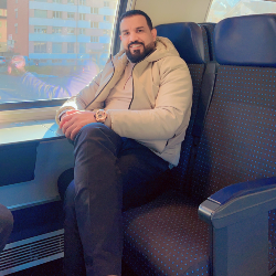 Single Arab man in Los Angeles, California, United States