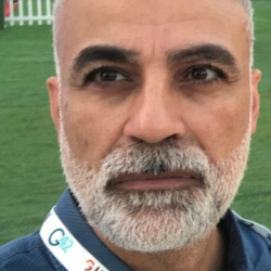 Single Arab man in London, England, United Kingdom