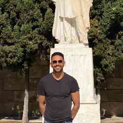 Single Arab man in London, UK, United Kingdom