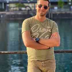 Single Arab man in Manchester, UK, United Kingdom